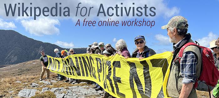 Wikipedia for Activists logo